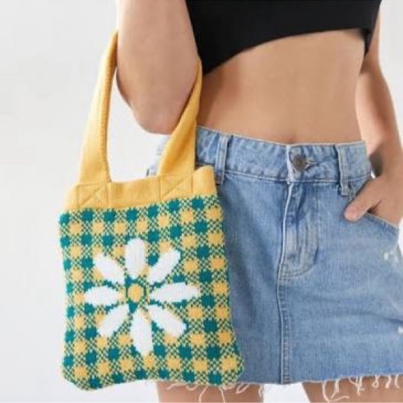 Urban Outfitters Handbags - The Ragged Priest Yellow and Green Mini Bag
